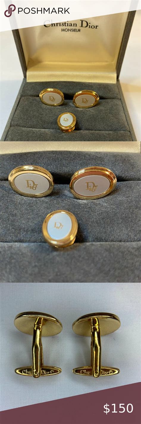 christian dior tie fake|christian dior cufflinks.